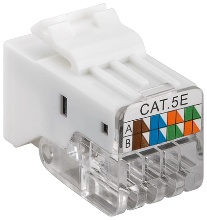 Keystone-Stecker RJ45 CAT 5e UTP gecrimpt - zdjęcie 2