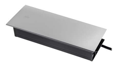 Wytrzymały uchwyt do 2 monitorów VESA 17”-35” Spacetronik SPA-S120B z wejściami USB OUTLET