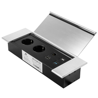 Spacetronik SPS-F26S V2 Arbeitsplattensteckdose Öffnung