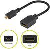 Adapter wt. micro HDMI - Stecker HDMI 4K Goobay 15cm