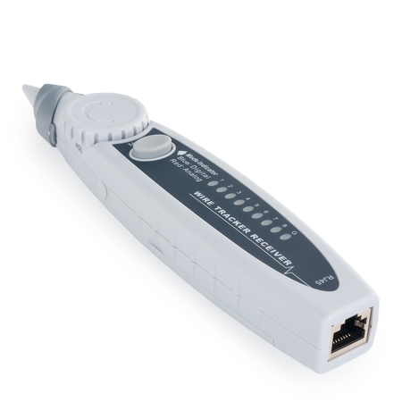 Zestaw Wielofunkcyjny miernik tester kabli sieciowych LCD POE Spacetronik plus adapter RJ45 na BNC SP-LT03LTA02