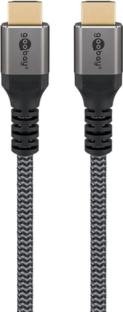 HDMI 2.1 8K 60Hz Goobay Plus TEXTIL 05m Kabel