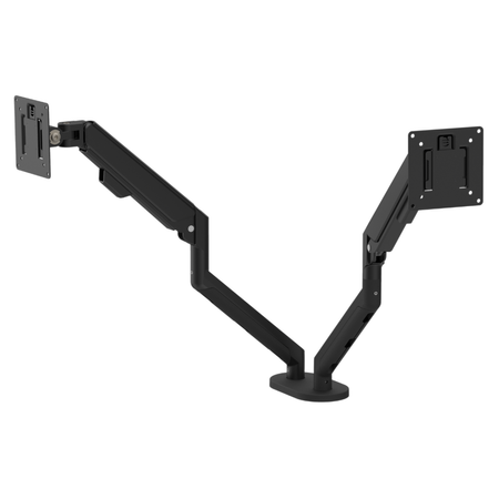 Uchwyt na 2 Monitory SPAZ120B Aluminiowy 13-36" | Stabilność i Ergonomia