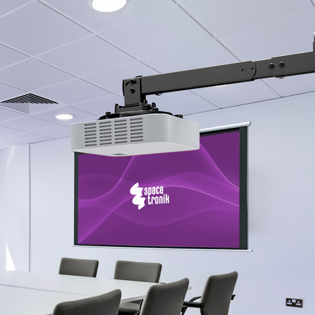 Universal projector ceiling mount bracket