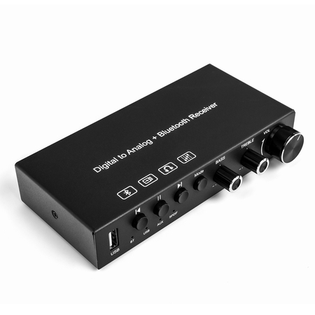 Konwerter DAC Bluetooth Audio Digital na Analog R/L lub Jack 3,5mm Spacetronik SP-HDC13