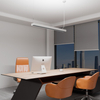 Lampa podwieszana biurowa LED GLOW D24 60W Biała