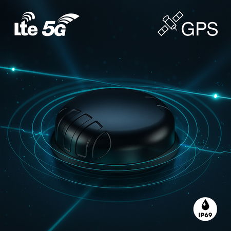 Antena 3w1 5G/GPS MIMO2x2 Poynting PUCK-4-V1