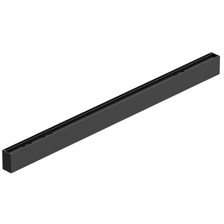 Lampa sufitowa do biura LED GLOW D24 4000K Czarna
