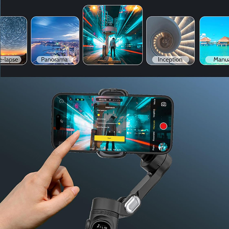 Gimbal 3-osiowy ze statywem do smartfona SMART X - zdjęcie 2