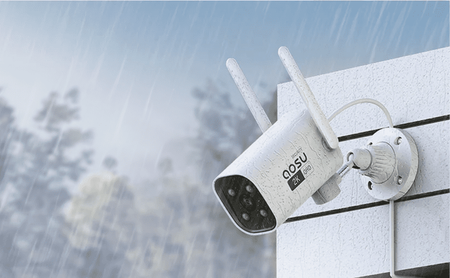Inteligentna kamera bezpieczeństwa zewnętrzna Aosu SL-C4L do monitoringu SMART Wi-Fi Tuya - zdjęcie 2