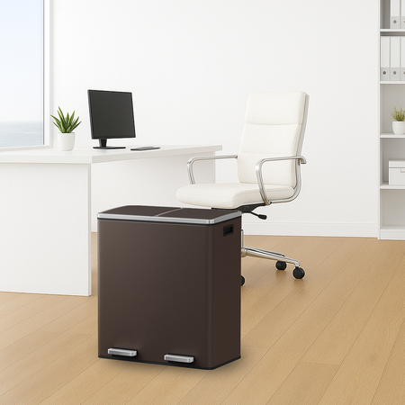 Funky Trash Can Brown Spacetronik Podwójny - zdjęcie 2