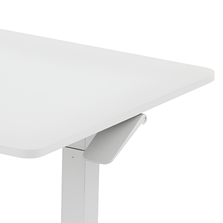 Biurko regulowane pneumatycznie SPEO101 Białe 80x50cm