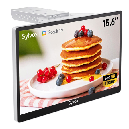 Telewizor podszafkowy Full HD Google TV Sylvox 15.6"