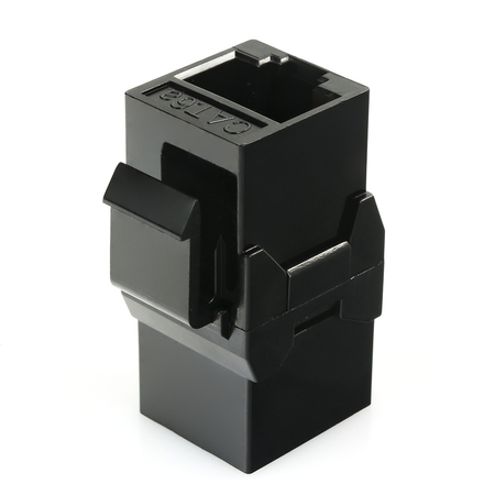 Keystone-Stecker RJ45 CAT 6A gn/gn barrel schwarz