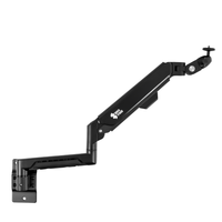 Uchwyt Ścienny SPAZ111B do Monitora i Projektora | Sprężyna Gazowa, Aluminium