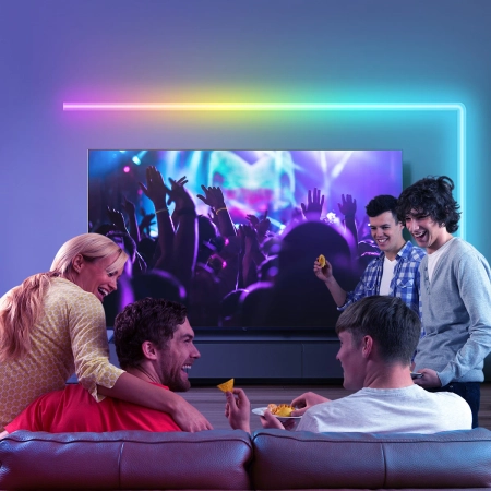 Lampa modułowa naścienna LED LED RGB WIFI 240 cm GLOW Wall