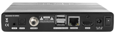 Qviart LUNIX DVB-S2 H.265 Enigma2 Open ATV (VU+ Zero)