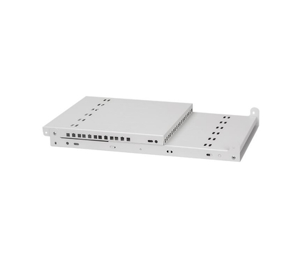 Uchwyt Rack ścienny 19" 6U 330mm Szary