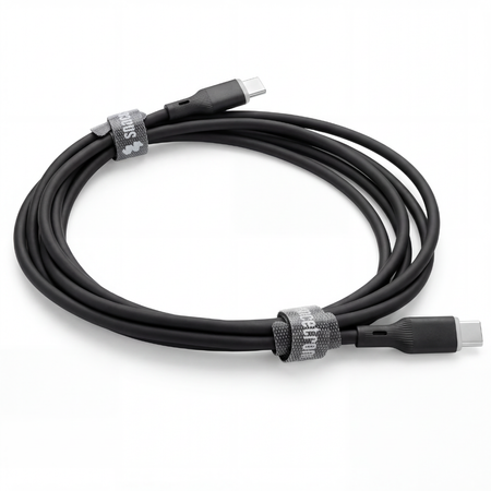 Kabel LED silikonowy USB-C do USB-C E-marker 1,5m