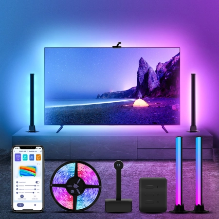 Inteligentne podświetlenie telewizora LED RGB GLOW Strip WiFI KIT