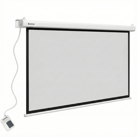 Elektryczny Ekran Projekcyjny PEV Ścienny 84" 4:3