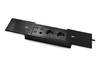 Gniazdo meblowe z mediaportem multimedialnym 2x Schuko rozsuwane Spacetronik SPS-S26B V2
