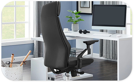 Fotel ergonomiczny biurowy z podłokietnikiem 4D Spacetronik GUNNAR