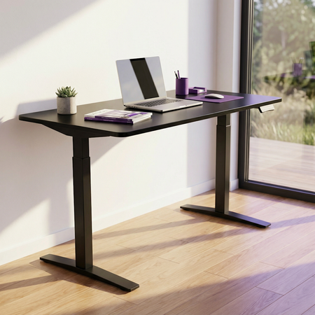 Zestaw Spacetronik: biurko regulowane SPE-244 + bieżnia SPE-W03 + blat SPT-PC21