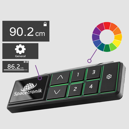 Elektryczny stelaż biurkowy Spacetronik SPE-142OA