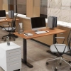 Stelaż elektryczny do biurka Spacetronik SPE-214RB OUTLET