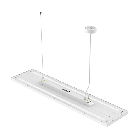 Lampa wisząca do biura LED GLOW D24 7200 lm Biała