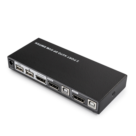 Przełącznik Switch KVM USB + DisplayPort 2/1 Spacetronik SPD-KVM02