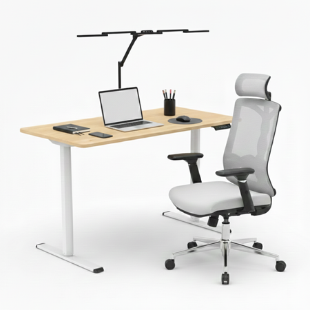 Elektryczne biurko Spacetronik Moris 121WO 120x60