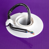 Skrętka kabel LAN PoE PE CAT5e U/UTP AWG 24/1 CU 0.5mm Spacetronik 305m