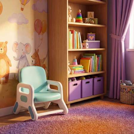 Fotel dziecięcy Spacetronik XD SPC-XD-22 Niebieski