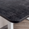 Universal-Schreibtischplatte 120x60x18 cm Beton dunkel