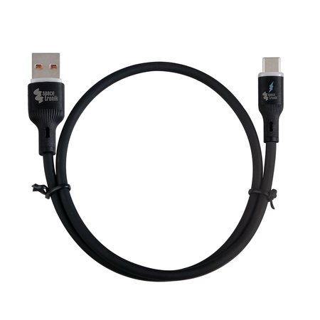 Kabel LED silikonowy  USB2.0 do USB-C 2m 