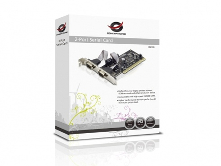 Karta PCI Port (Com, RS-232) x2 porty Conceptronic