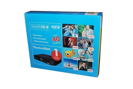 usługa SMART HD+ z tunerem Technisat SatBox CE HD