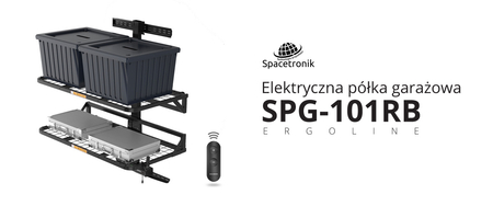 Elektryczna półka garażowa Spacetronik SPG-101RB