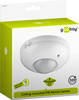 Sufitowy czujnik ruchu na podczerwień 360st. 6m IP20 Goobay