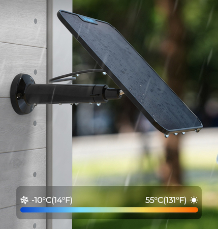 Solarmodul 6W für USBC Kameras Reolink 2 schwarz 4m