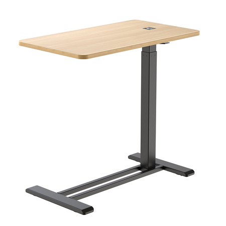 Stolik z manualną regulacją Buddy 08 czarny drewno Outlet A