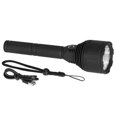 Latarka służb mundurowych akumulatorowa XHP90 3000lm IPX7 metalowa USB-C Vayox VA0043