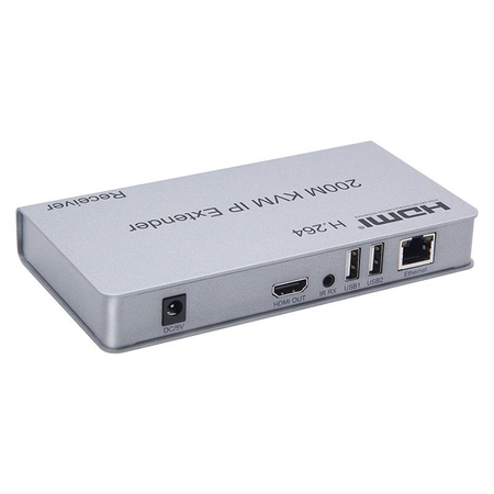 Konwerter HDMI na IP Spacetronik SPH-HIP200 KVM dodatkowy RX