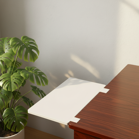 Przedłużka do Biurka Desk Extender DET01 (69x24 cm) - Dodatkowa Przestrzeń Robocza - zdjęcie 2