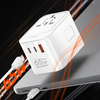 Universal-Reiseadapter 65W 2xPD + 1xQC