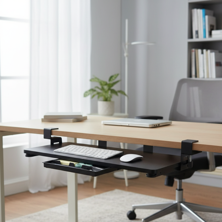 Wysuwana Półka pod Klawiaturę Spacetronik SPB133B