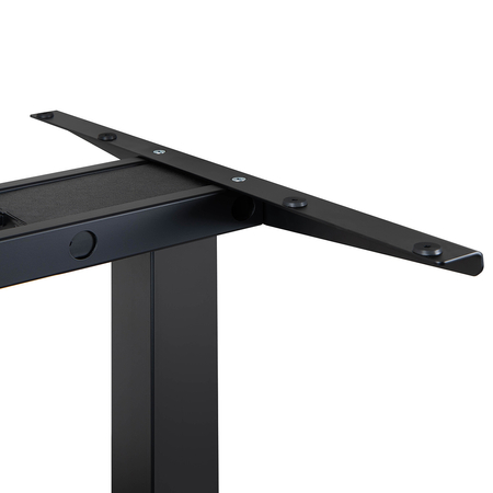 Stelaż elektryczny Spacetronik SPE-222OB Vegard + blat MDF premium zielony