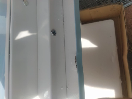 Biurka dla dziecka ręczne Spacetronik XD SPE-X104WA 120x60 cm biały+niebieski OUTLET